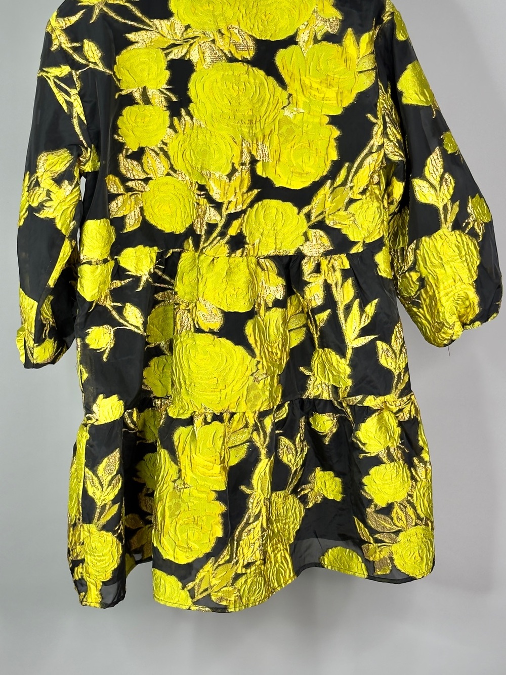 Anthropologie Maeve The Bettina Jacquard Mini Shirt Dress  NWT Sz M - Picture 13 of 14